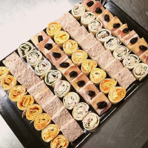 Mini wraps maison garnis